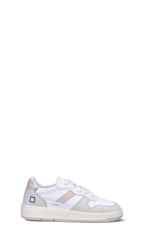 D.A.T.E. - COURT 2.0 Sneaker donna bianca in suede