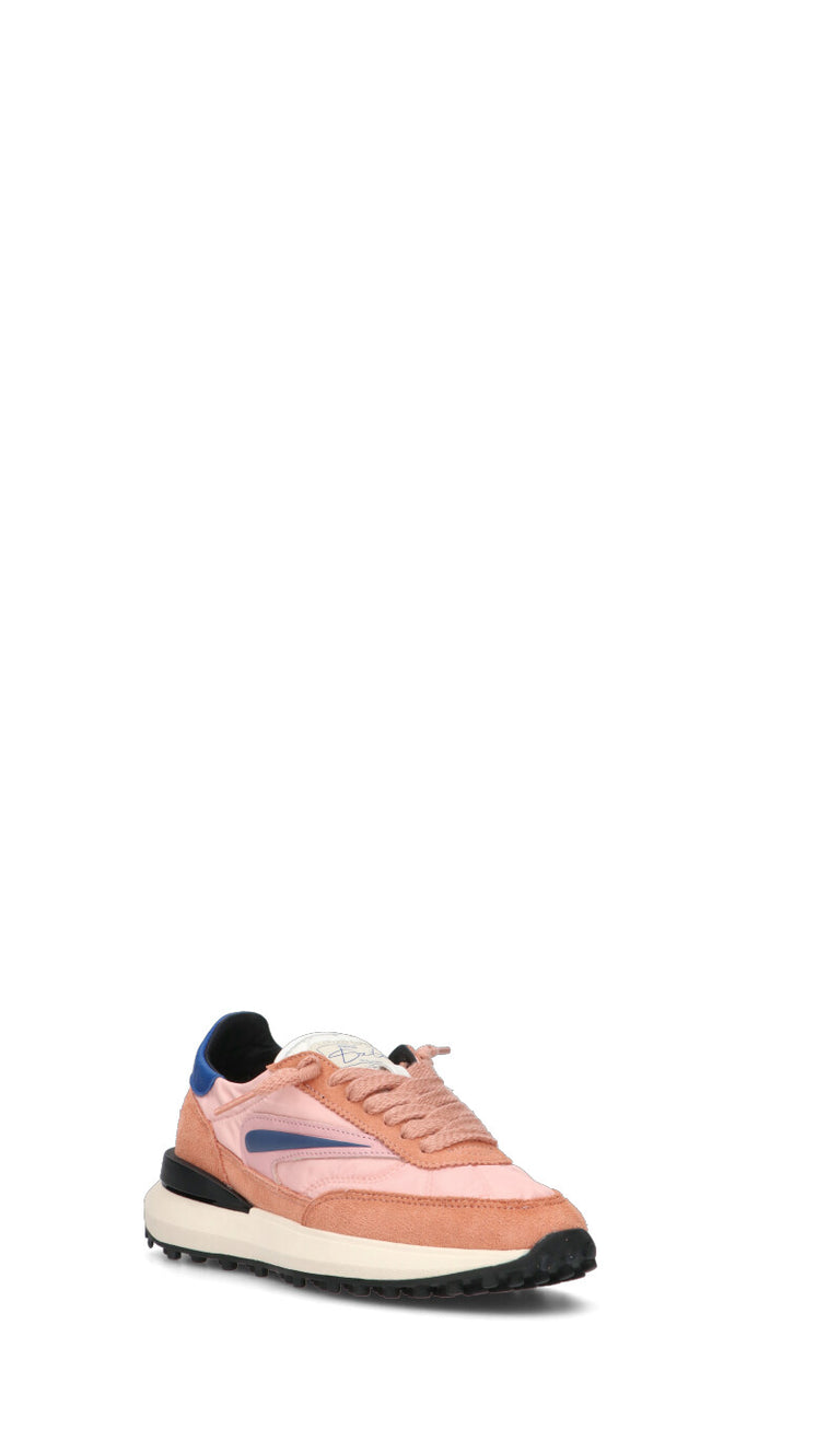 D.A.T.E. ATHLETA NYLON Sneaker donna salmone