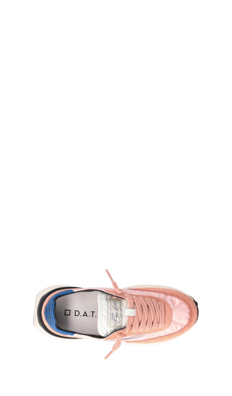 D.A.T.E. ATHLETA NYLON Sneaker donna salmone