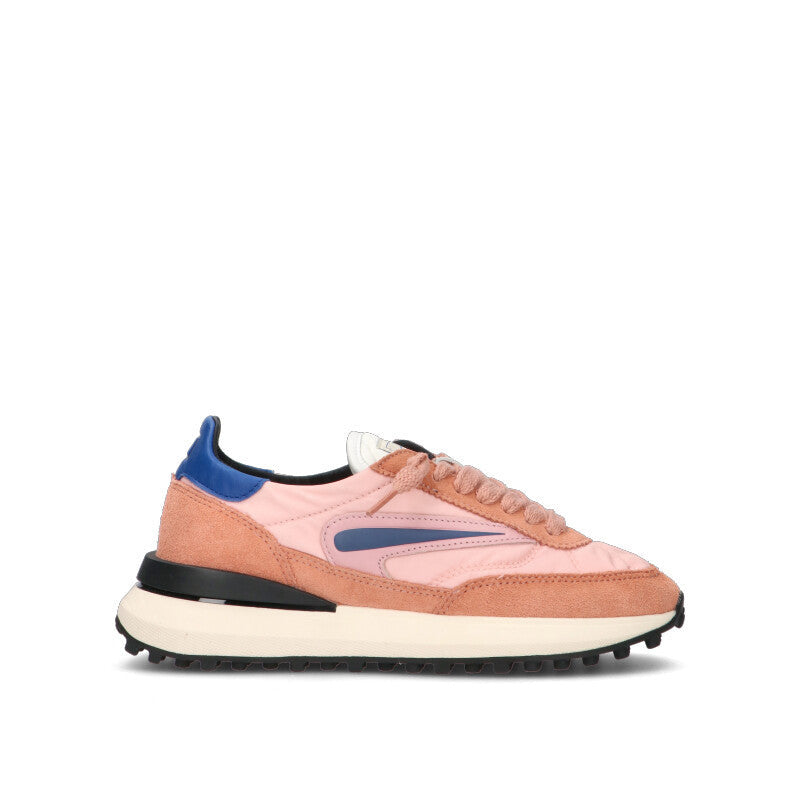 D.A.T.E. ATHLETA NYLON Sneaker donna salmone