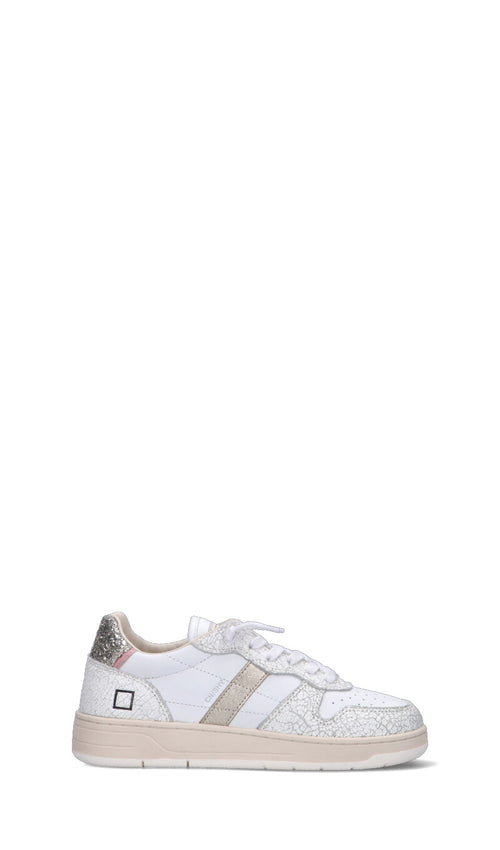 D.A.T.E. COURT SHINY Sneaker donna bianca