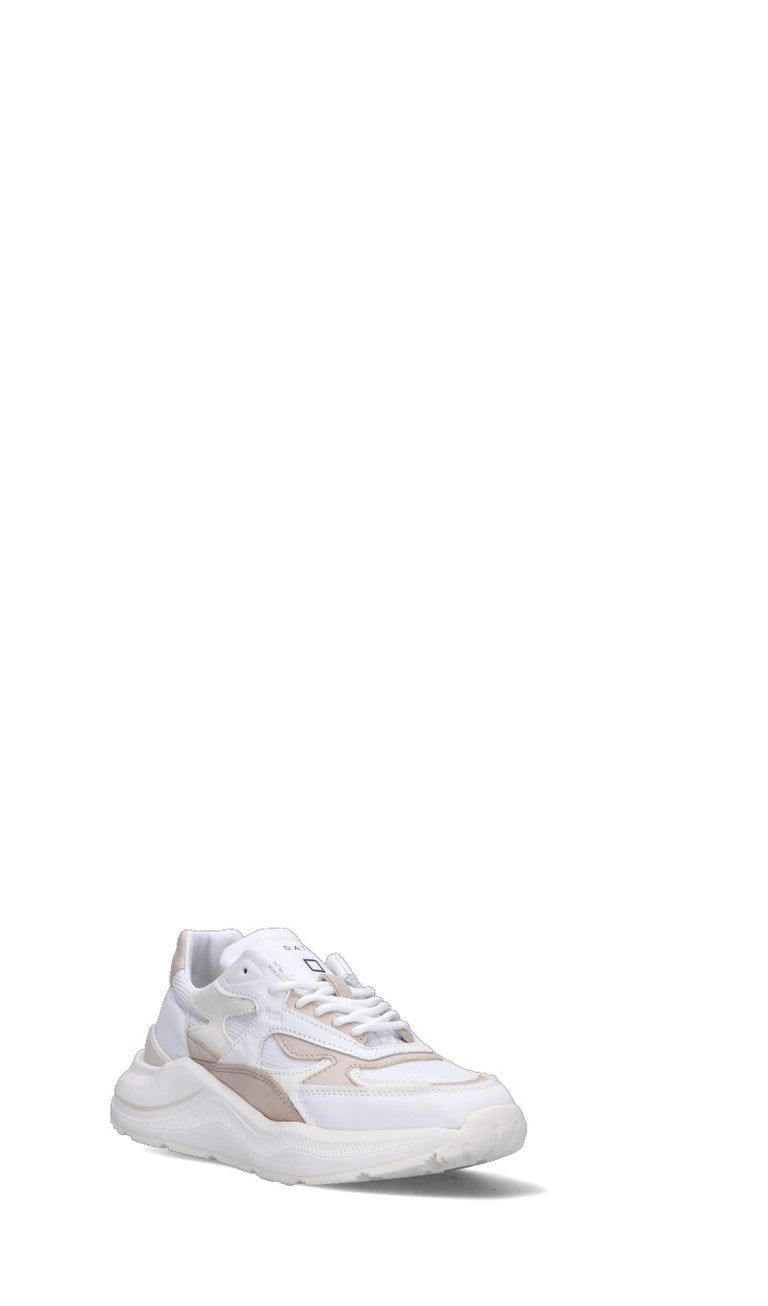 D.A.T.E. FUGA Sneaker donna bianca/beige