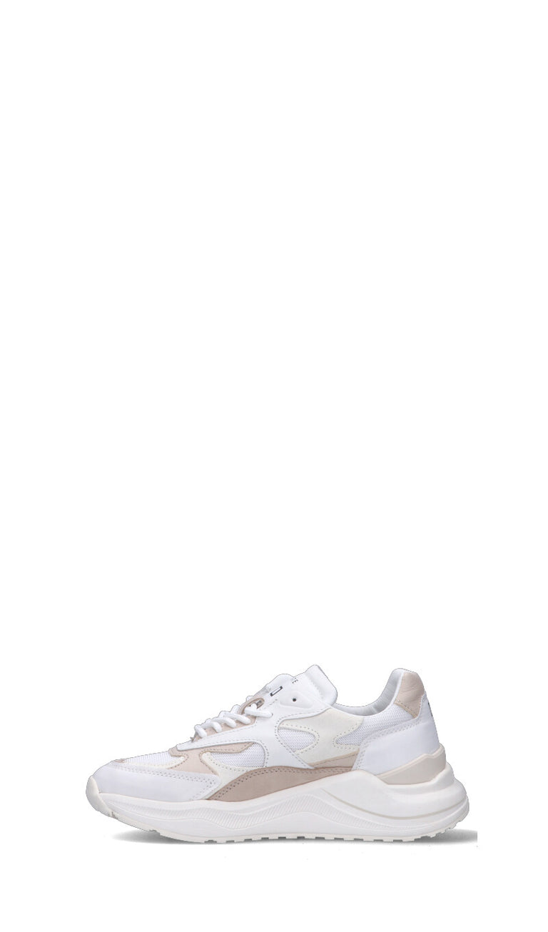 D.A.T.E. FUGA Sneaker donna bianca/beige