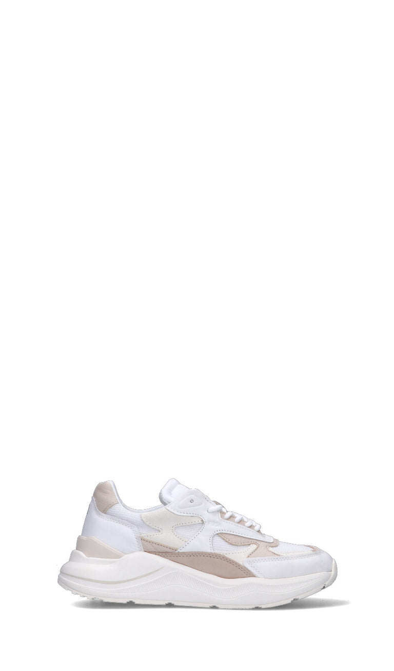 D.A.T.E. FUGA Sneaker donna bianca/beige