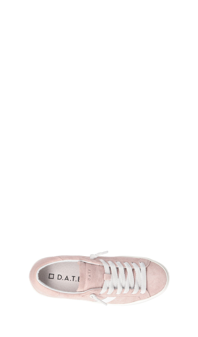 D.A.T.E. HILL LOW SUEDE Sneaker donna rosa in suede