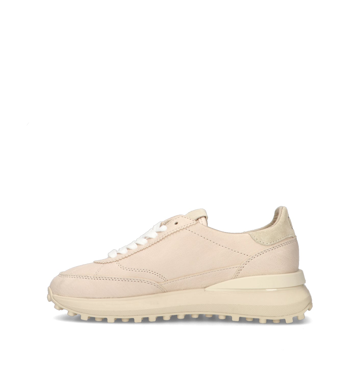 D.A.T.E. Sneaker donna beige in suede