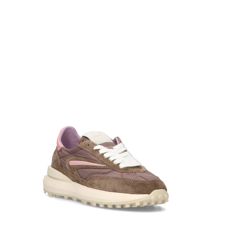 D.A.T.E. Sneaker donna taupe