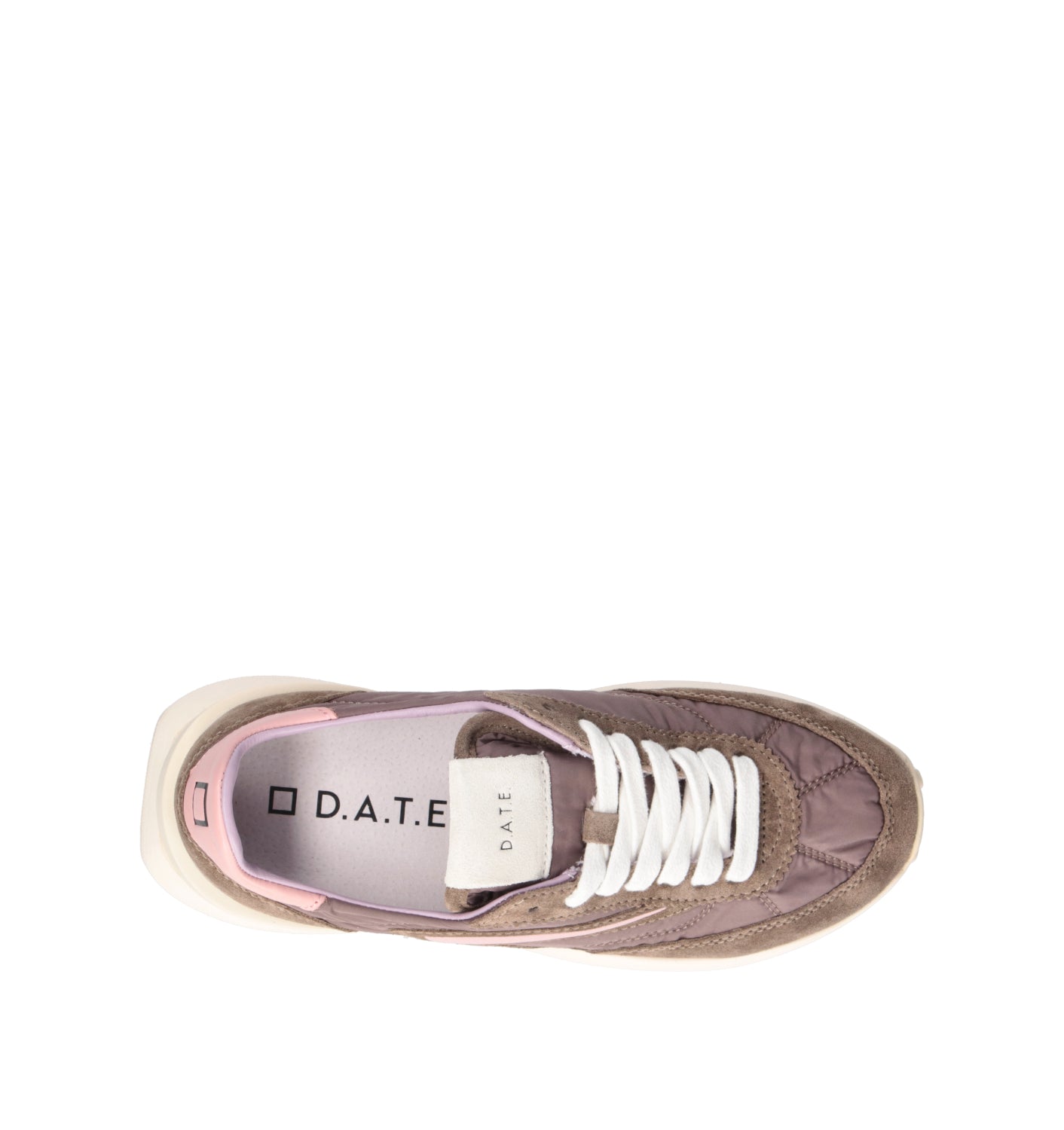 D.A.T.E. Sneaker donna taupe