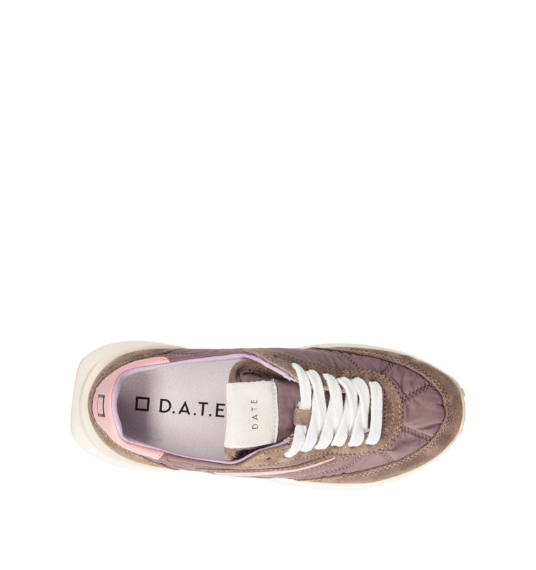 D.A.T.E. Sneaker donna taupe