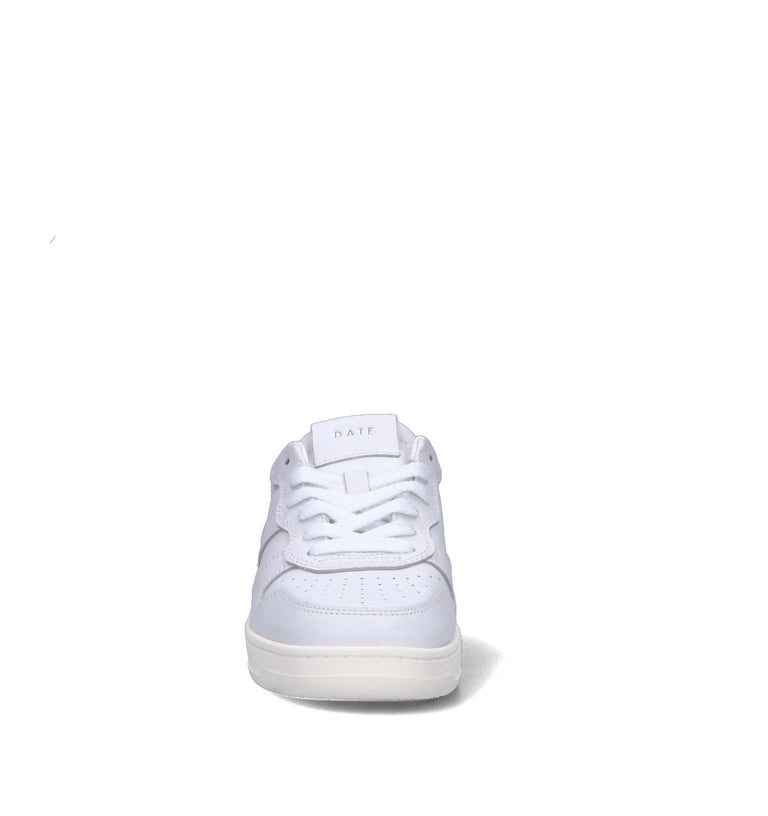 D.A.T.E. Sneaker donna bianca in pelle
