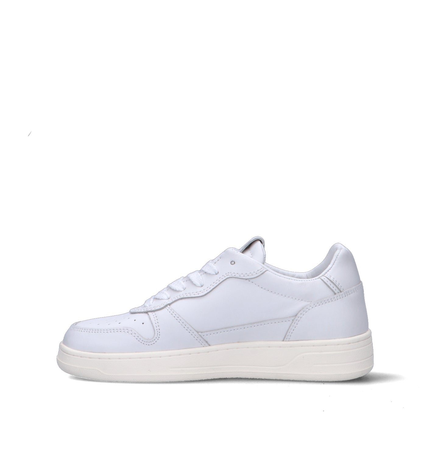 D.A.T.E. Sneaker donna bianca in pelle