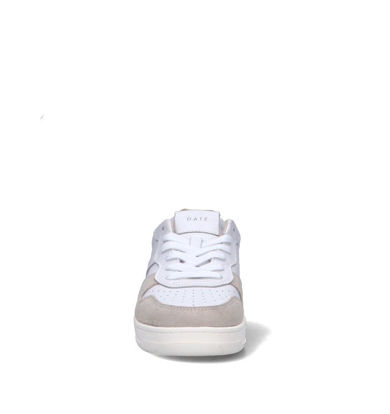 D.A.T.E. Sneaker donna bianca in pelle