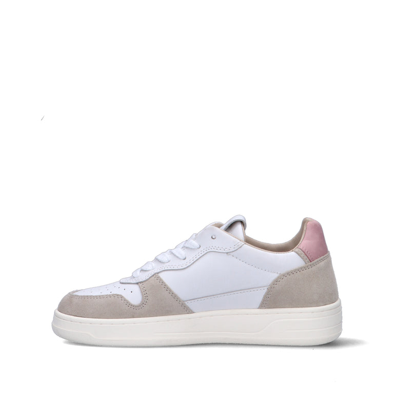 D.A.T.E. Sneaker donna bianca in pelle