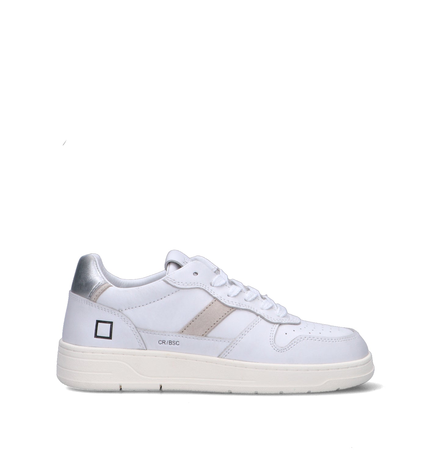 D.A.T.E. Sneaker donna bianca in pelle
