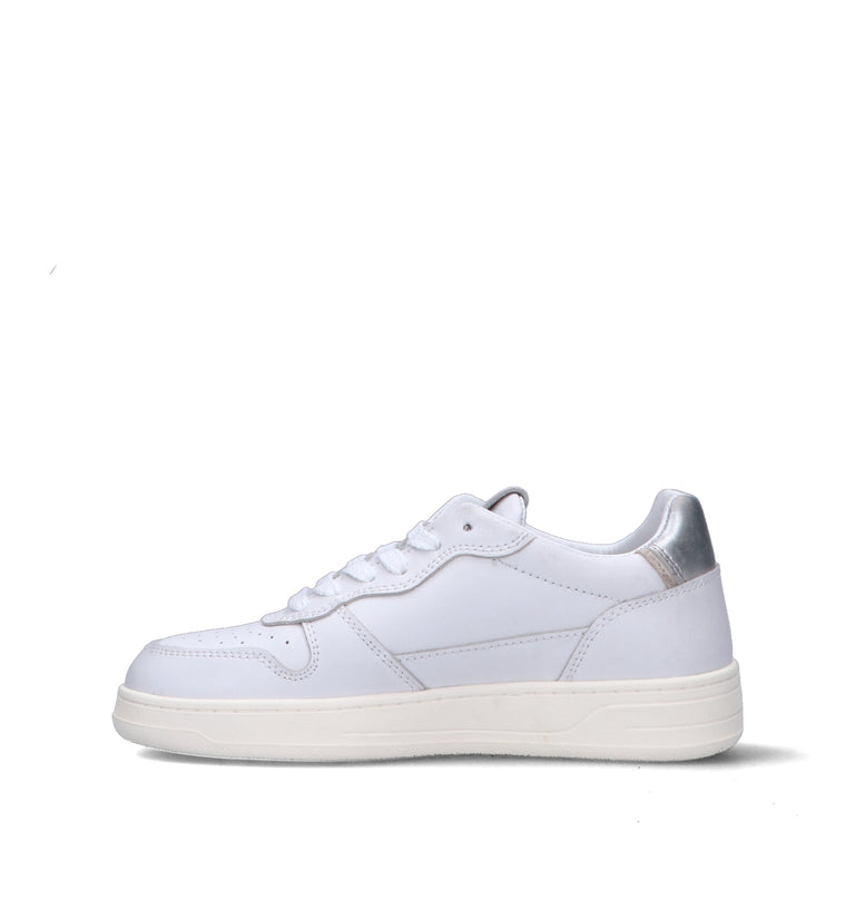 D.A.T.E. Sneaker donna bianca in pelle