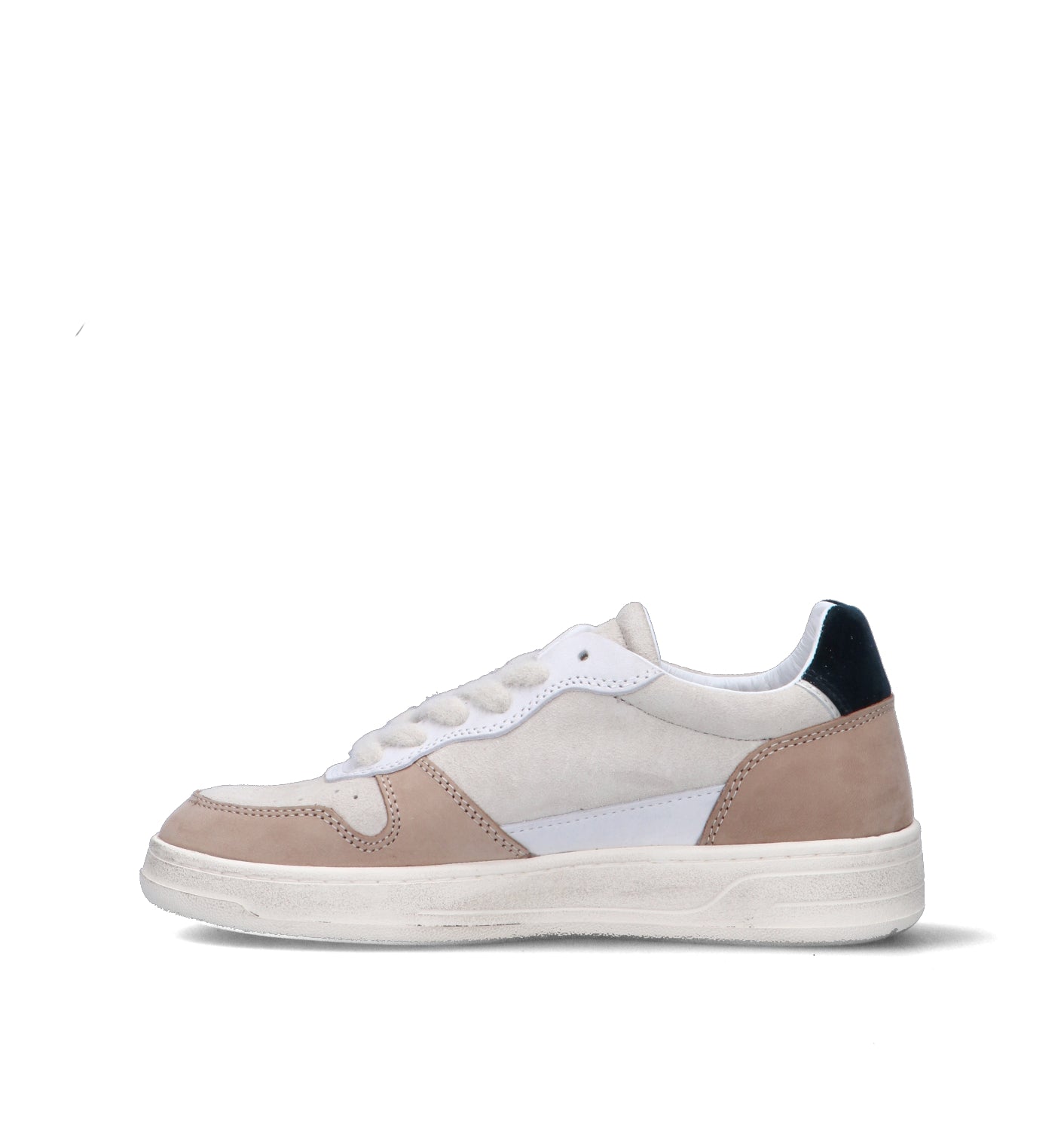 D.A.T.E. Sneaker donna panna in suede