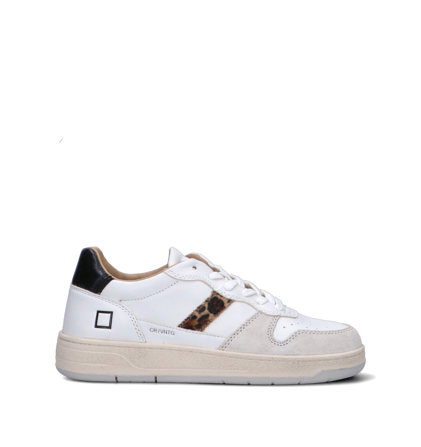 D.A.T.E. Sneaker donna bianca in pelle
