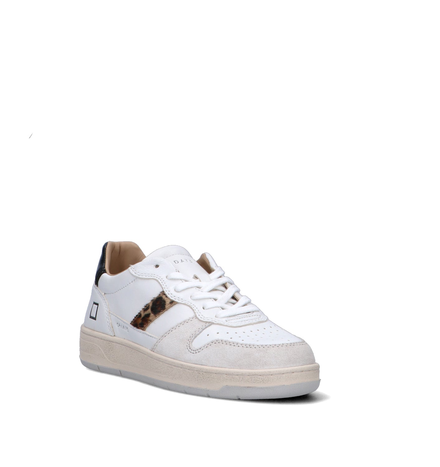 D.A.T.E. Sneaker donna bianca in pelle