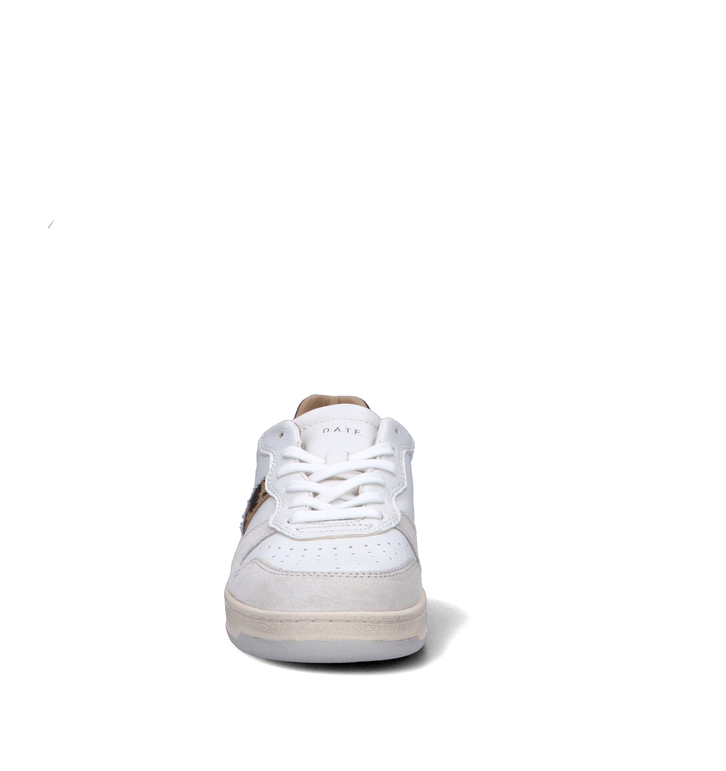 D.A.T.E. Sneaker donna bianca in pelle