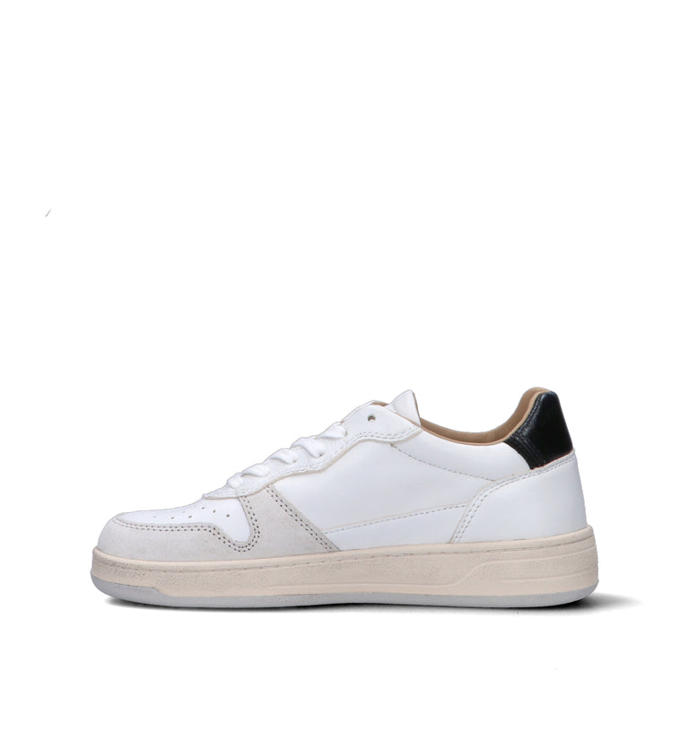 D.A.T.E. Sneaker donna bianca in pelle