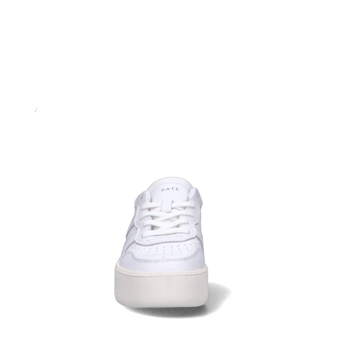 D.A.T.E. Sneaker donna bianca in pelle