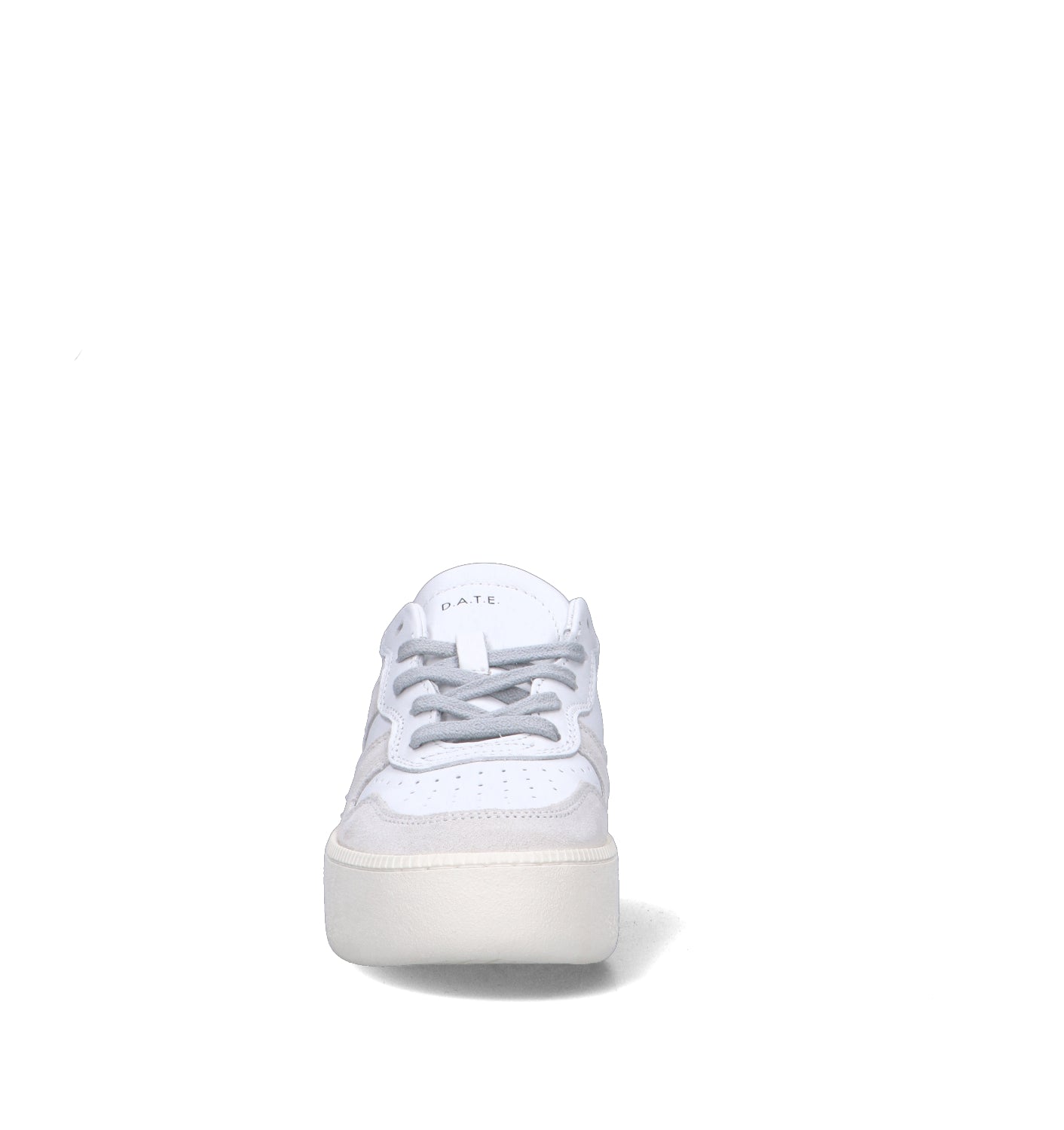 D.A.T.E. Sneaker donna bianca in pelle