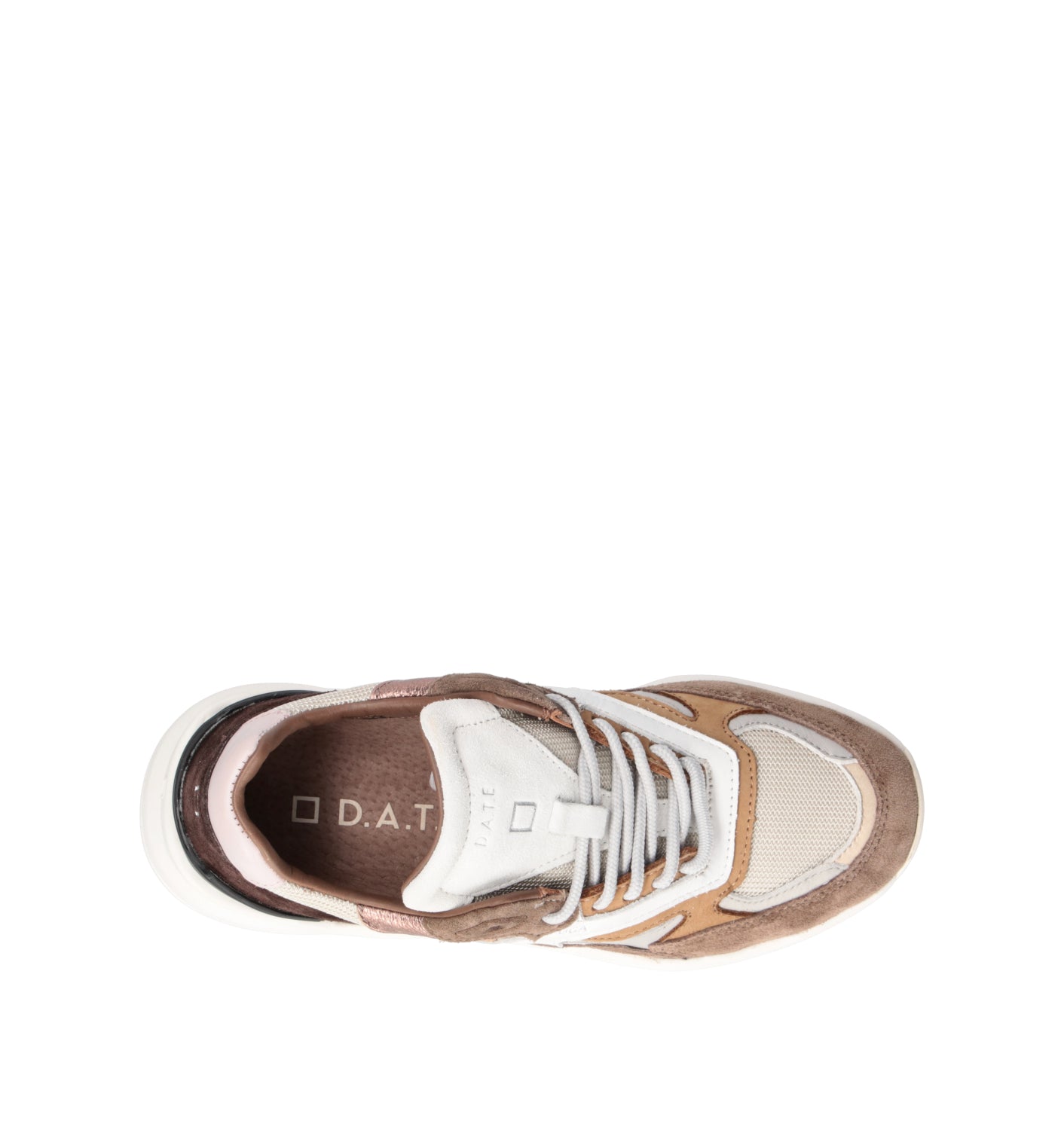 D.A.T.E. Sneaker donna beige