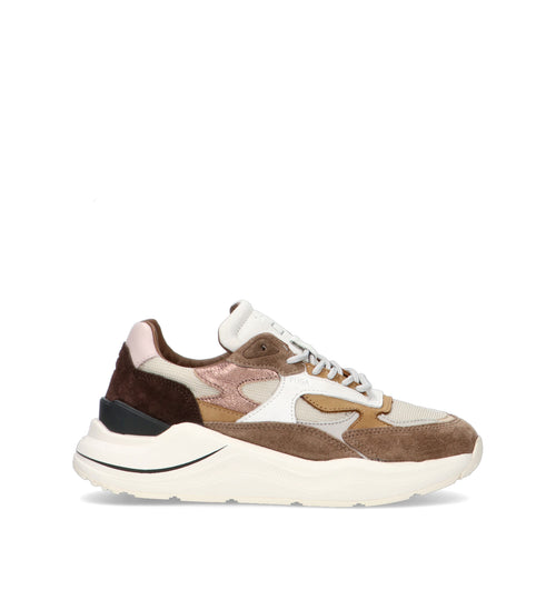 D.A.T.E. Sneaker donna beige