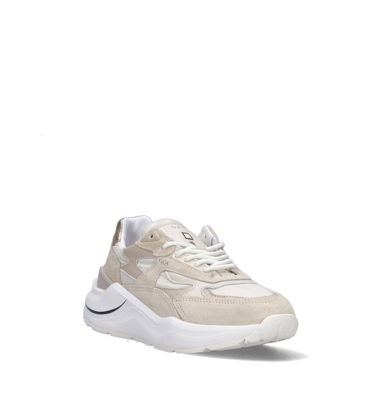 D.A.T.E. Sneaker donna beige