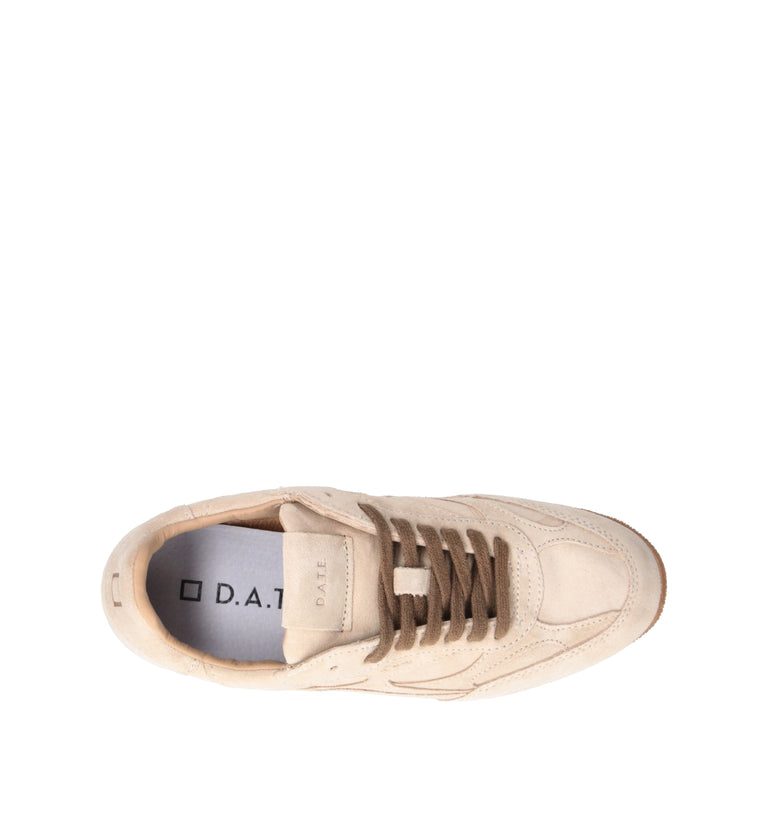 D.A.T.E. Sneaker donna beige