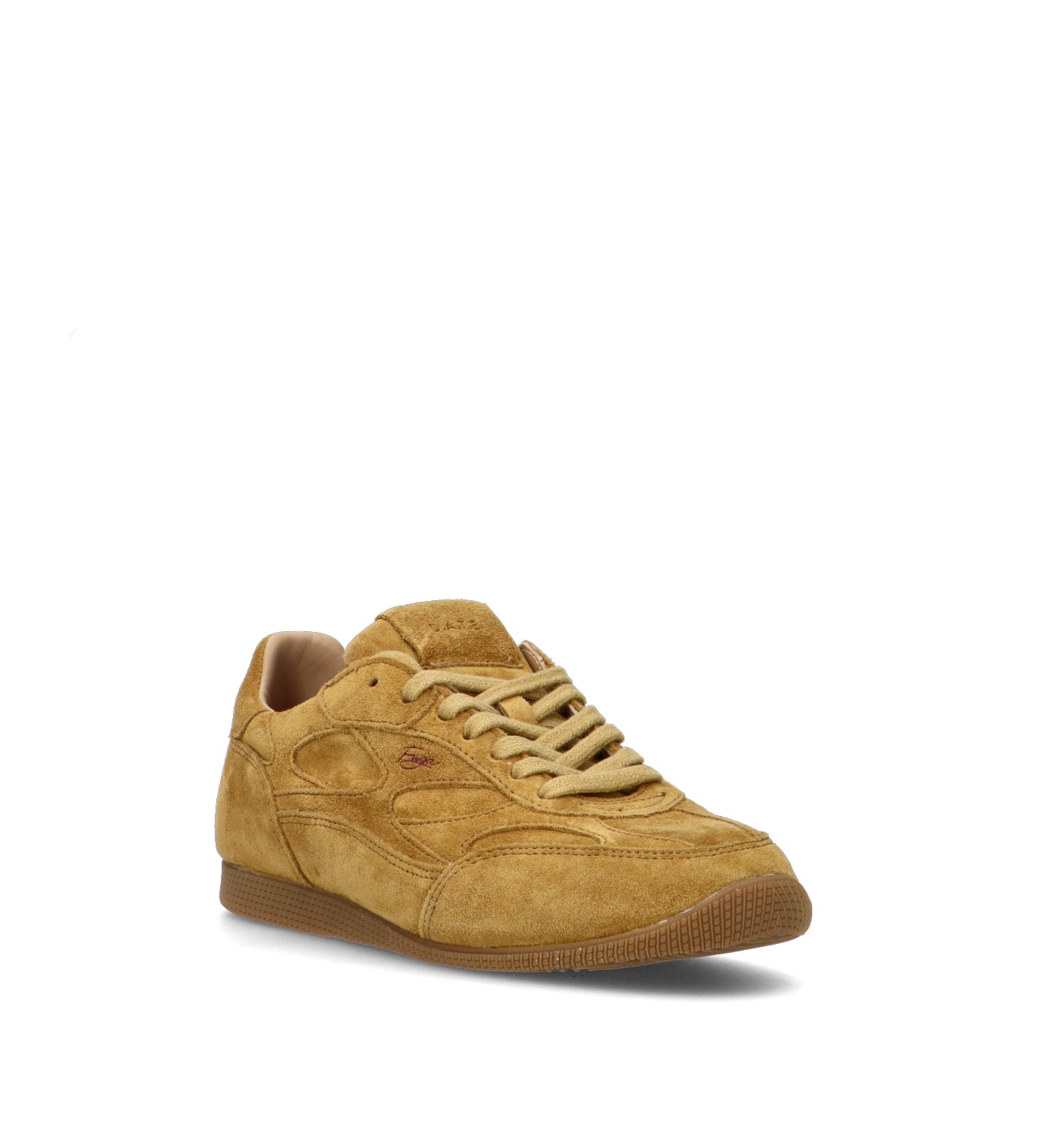 D.A.T.E. Sneaker donna senape in suede