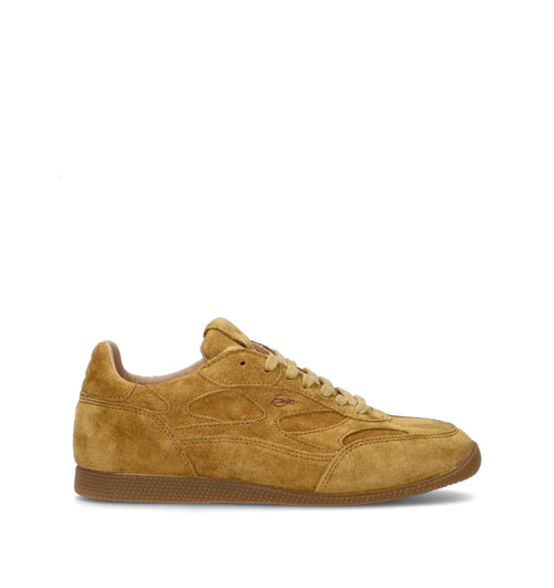 D.A.T.E. Sneaker donna senape in suede
