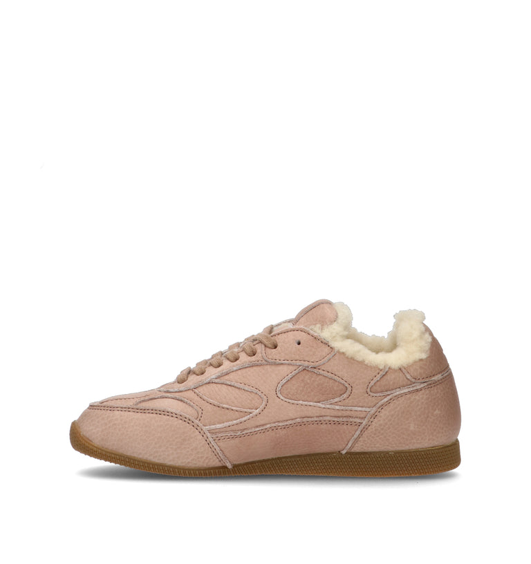D.A.T.E. Sneaker donna rosa in suede