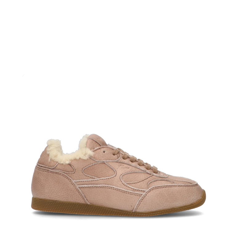 D.A.T.E. Sneaker donna rosa in suede
