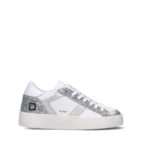 D.A.T.E. Sneaker donna bianca/argento