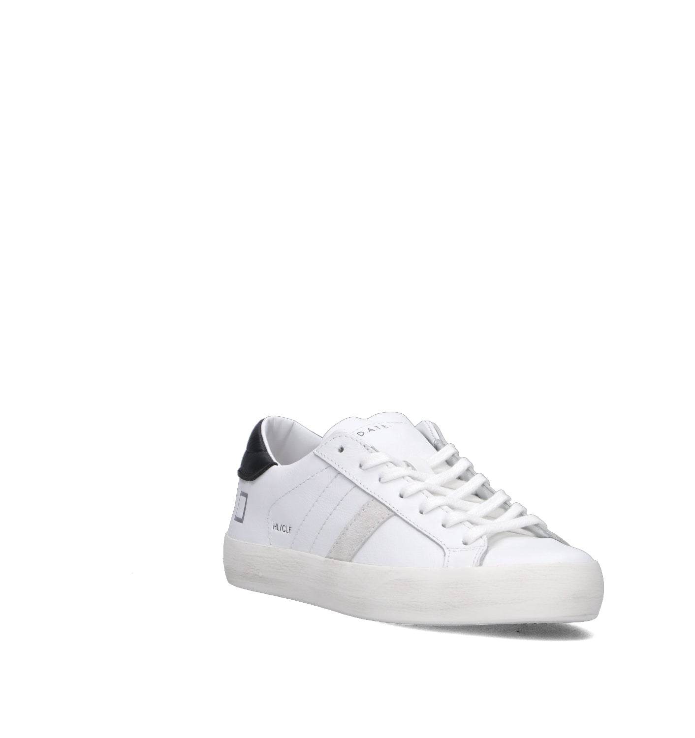 D.A.T.E. Sneaker donna bianca in pelle