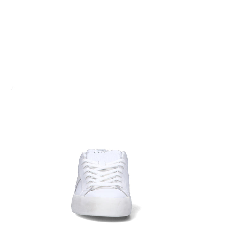 D.A.T.E. Sneaker donna bianca in pelle