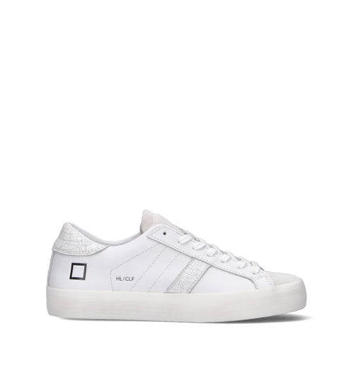 D.A.T.E. Sneaker donna bianca in pelle