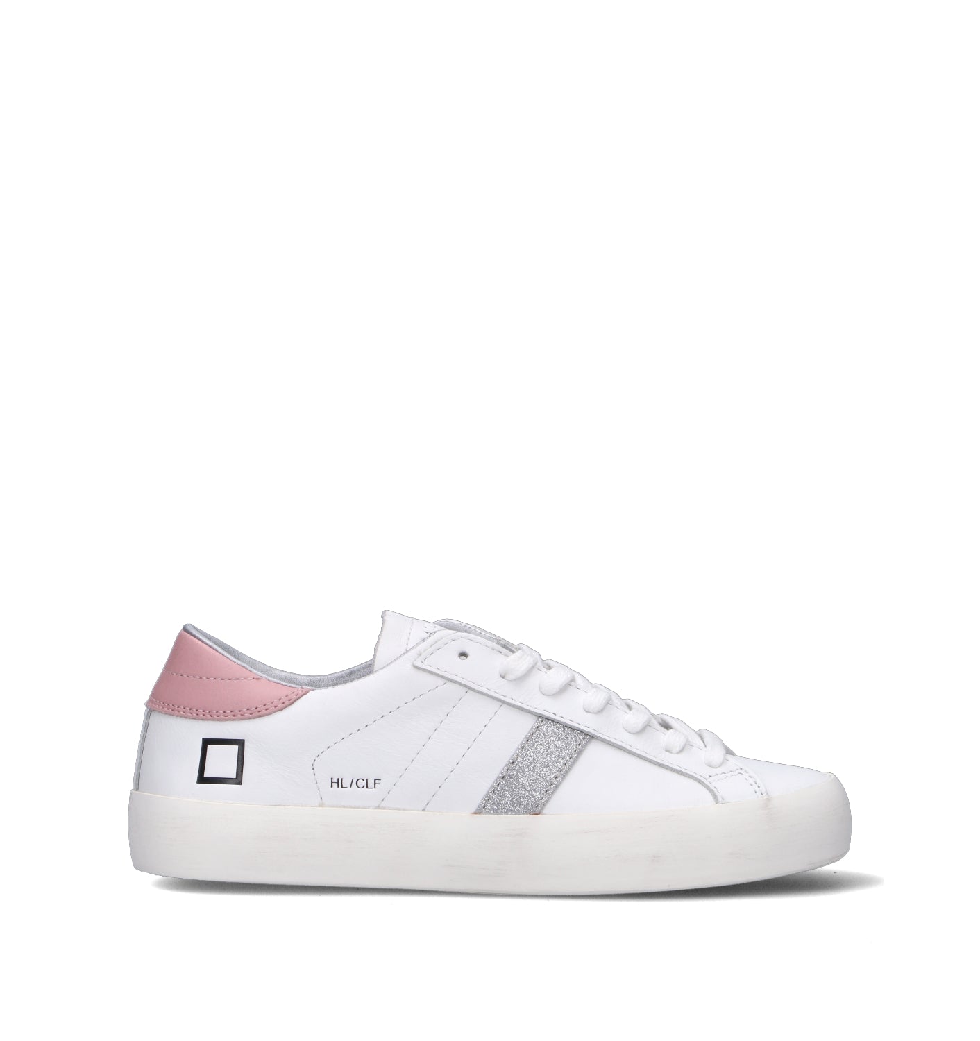 D.A.T.E. Sneaker donna bianca in pelle