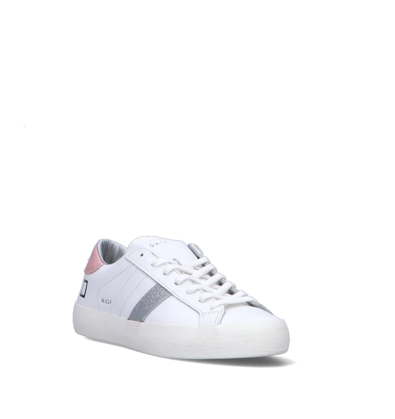 D.A.T.E. Sneaker donna bianca in pelle