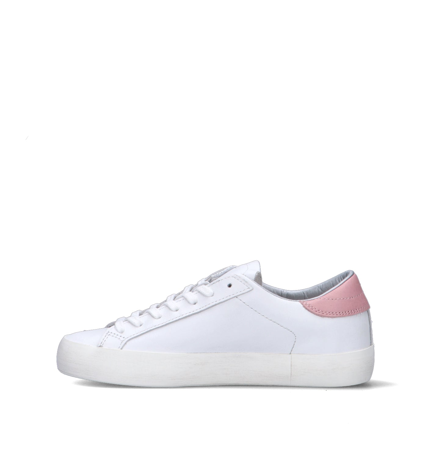D.A.T.E. Sneaker donna bianca in pelle