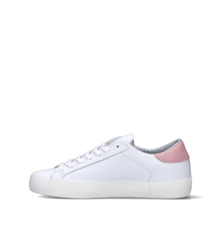 D.A.T.E. Sneaker donna bianca in pelle