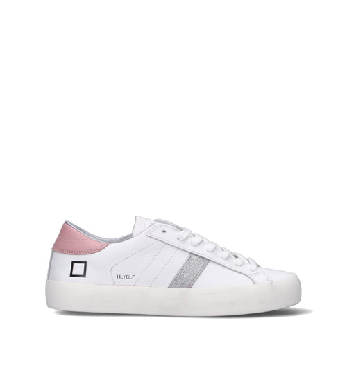 D.A.T.E. Sneaker donna bianca/rosa