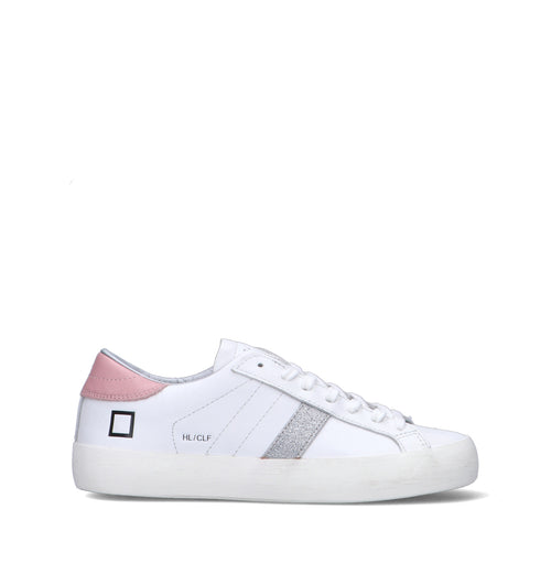 D.A.T.E. Sneaker donna bianca in pelle