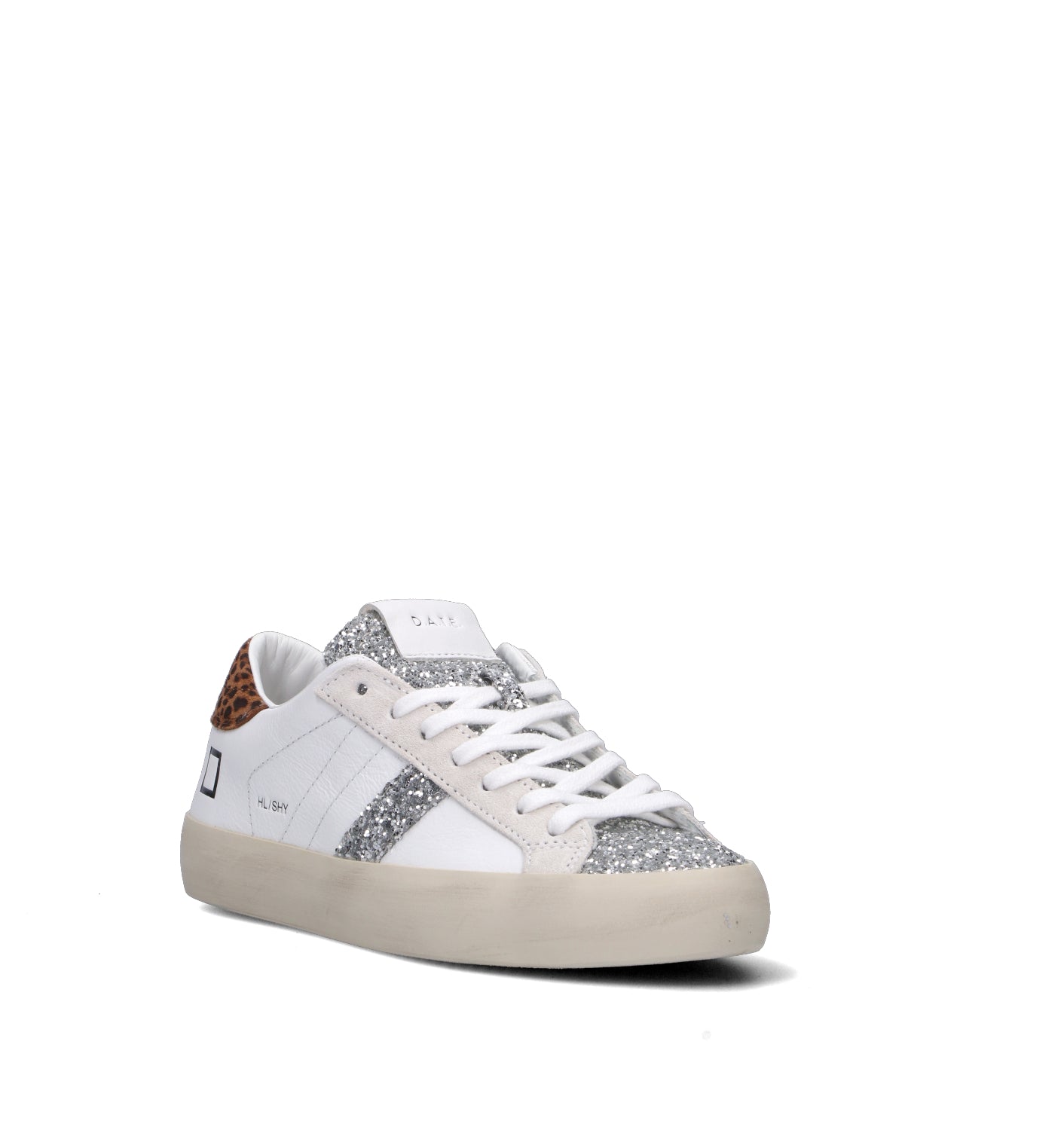 D.A.T.E. Sneaker donna bianca in pelle