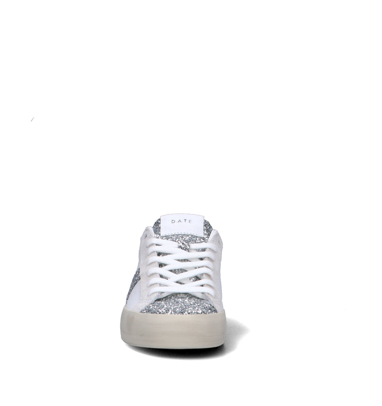 D.A.T.E. Sneaker donna bianca in pelle