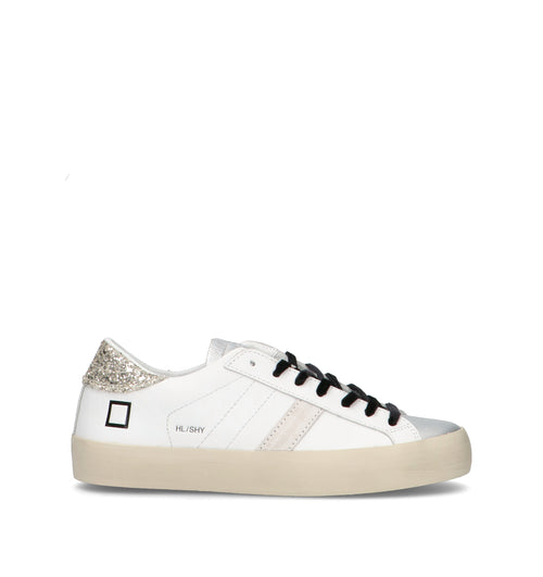 D.A.T.E. Sneaker donna bianca in pelle
