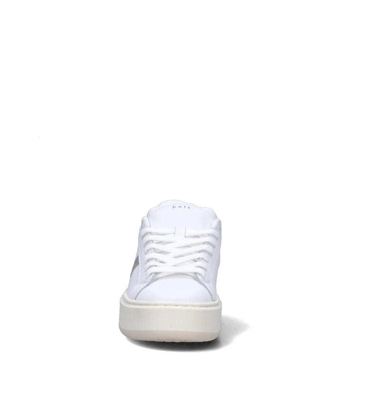 D.A.T.E. Sneaker donna bianca in pelle