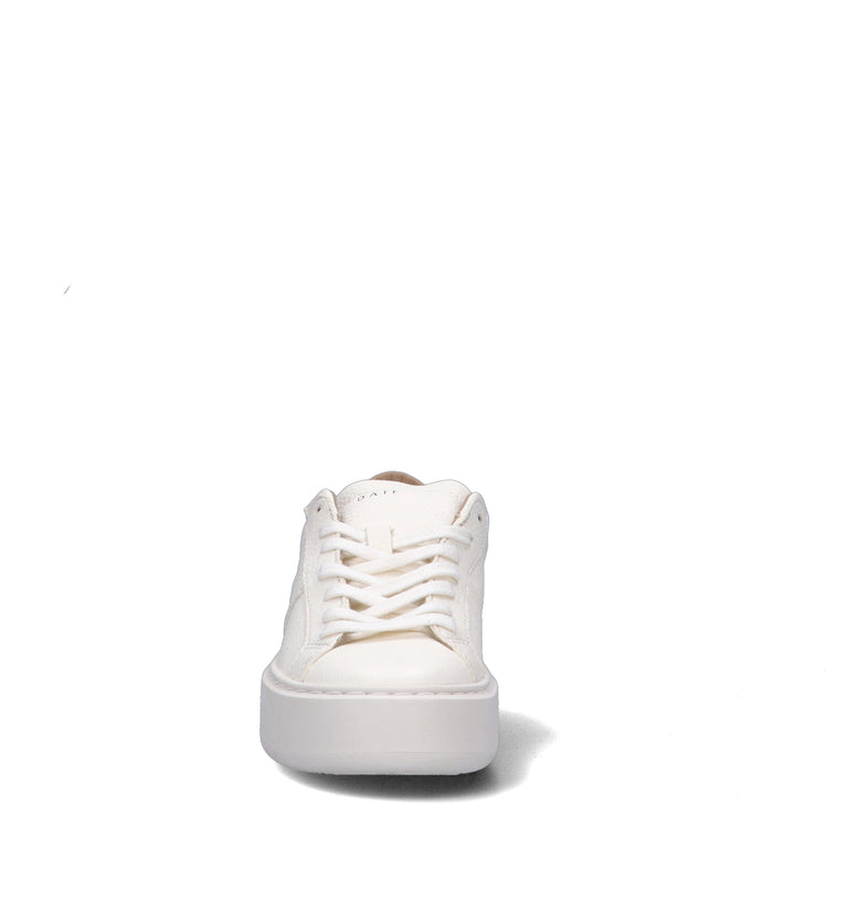 D.A.T.E. Sneaker donna panna in pelle
