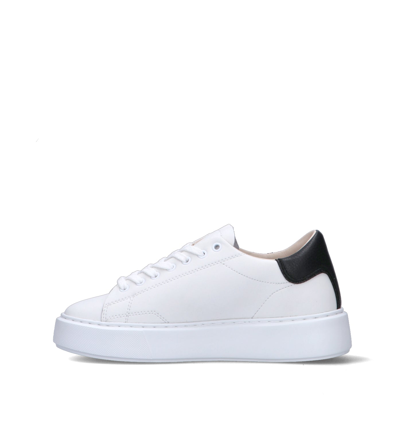 D.A.T.E. Sneaker donna bianca in pelle